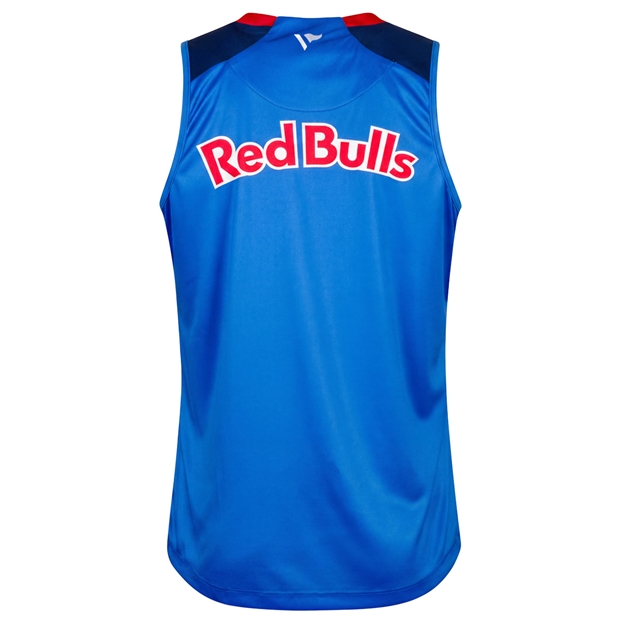 Newcastle Red Bulls Adults Training Vest 26/27 Light Blue - Back View
