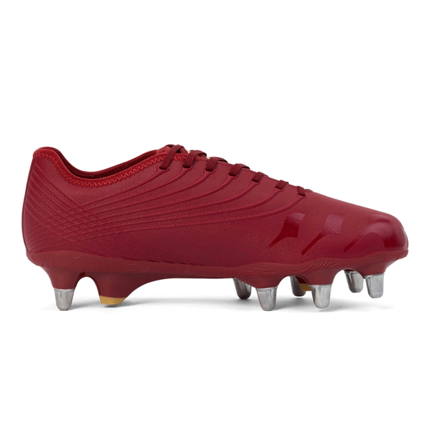 Canterbury Stampede Adult Pro SG Rugby Boots Red - Instep