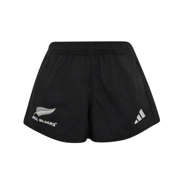 All Blacks Kids Rugby Kit 26/27 All Black - Bottoms Front View