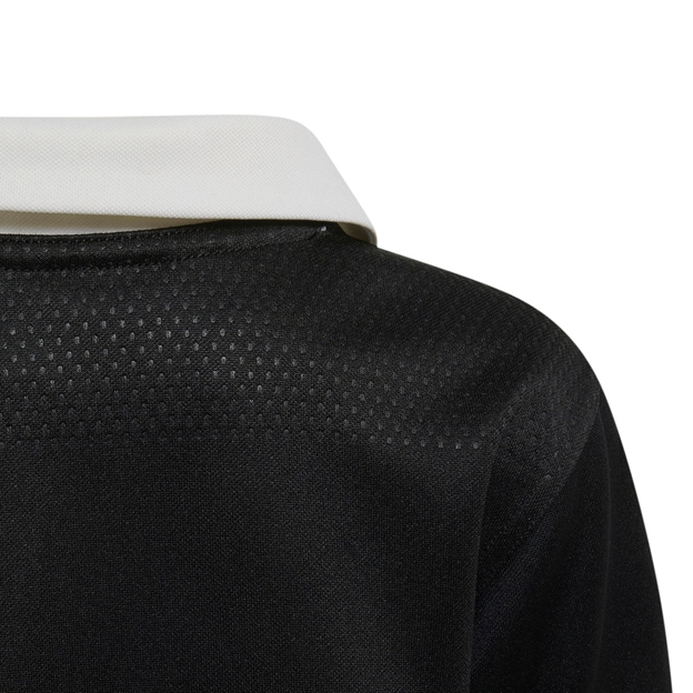 All Blacks Kids Rugby Kit 26/27 All Black - Top Back Close-up View