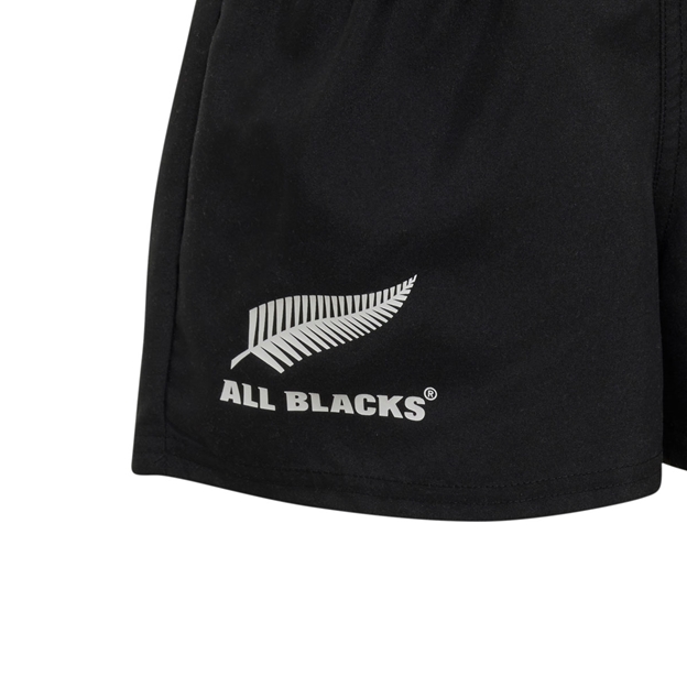 All Blacks Kids Rugby Kit 26/27 All Black - Fern Close-up