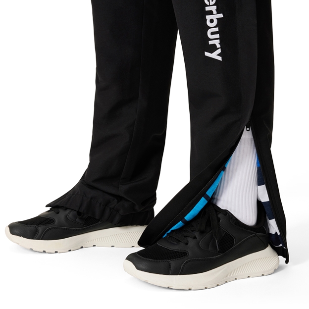 Canterbury Kids Uglies Stadium Pants Black/Multi - Leg Zipper Detail