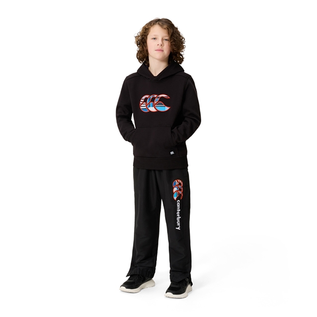 Canterbury Kids Uglies Stadium Pants Black/Multi - Model Full View