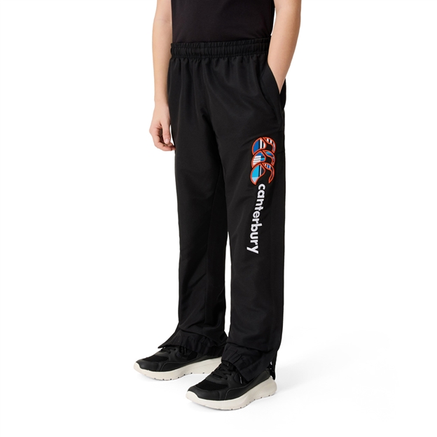 Canterbury Kids Uglies Stadium Pants Black/Multi - Model Side View