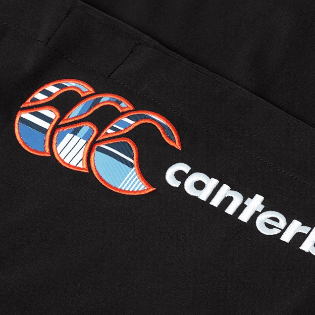 Canterbury Kids Uglies Stadium Pants Black/Multi - CCC Uglies Logo Close-up