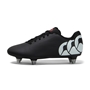 Canterbury Kids Speed Raze Soft Ground Rugby Boots Black/White - Outstep 