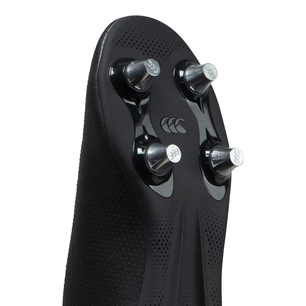 Canterbury Kids Speed Raze Soft Ground Rugby Boots Black/White - Forefoot