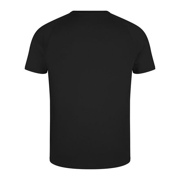 Canterbury Mens Logo Superlight T-Shirt Black/Grey - Back View