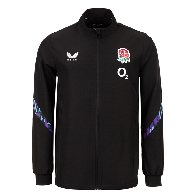 England Mens Alternate Anthem Jacket 25/26 - Black