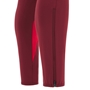 Wales Junior Training Fitted Track Pants 25/26 Dark Red - Hem Zipper 