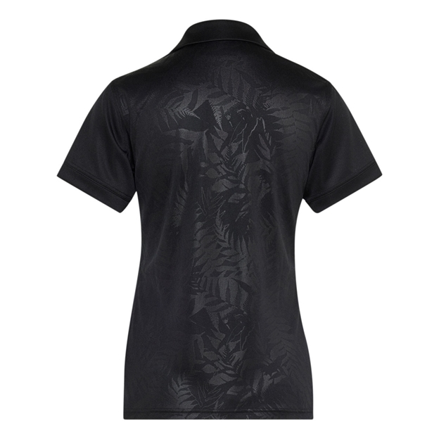 All Blacks Womens 'Greatest Rivalry' Home Rugby Shirt 26/27 All Black - Back View