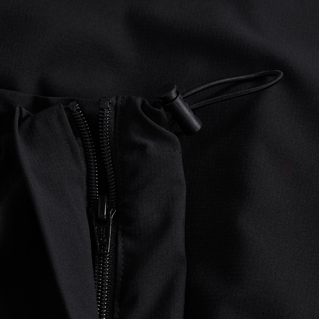 Canterbury Mens Tempo Trackpant Black - Hem Drawstring and Zip
