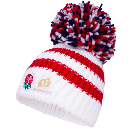 Official Champions 2003 Big Bobble Hat - Front