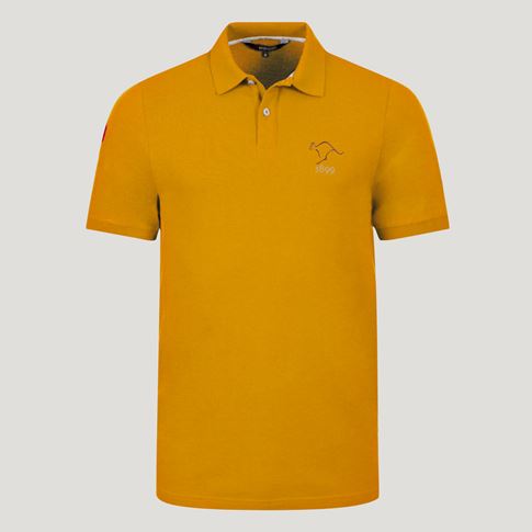 Australia 1899 Heritage Pure Cotton Polo – Gold