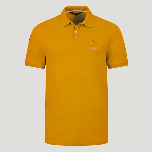 Australia 1899 Heritage Pure Cotton Polo - Gold