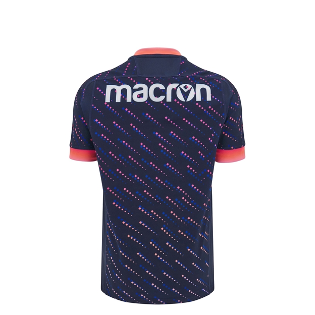 Edinburgh Kids Training Rugby Shirt - Short Sleeve - 24/25 - Back