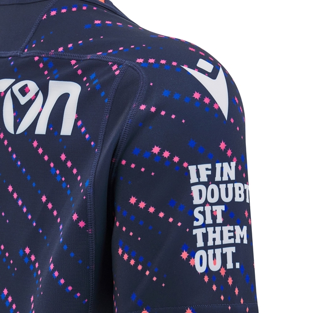 Edinburgh Kids Training Rugby Shirt - Short Sleeve - 24/25 - Sleeve