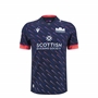 Edinburgh Kids Training Rugby Shirt - Short Sleeve - 24/25 - Front 