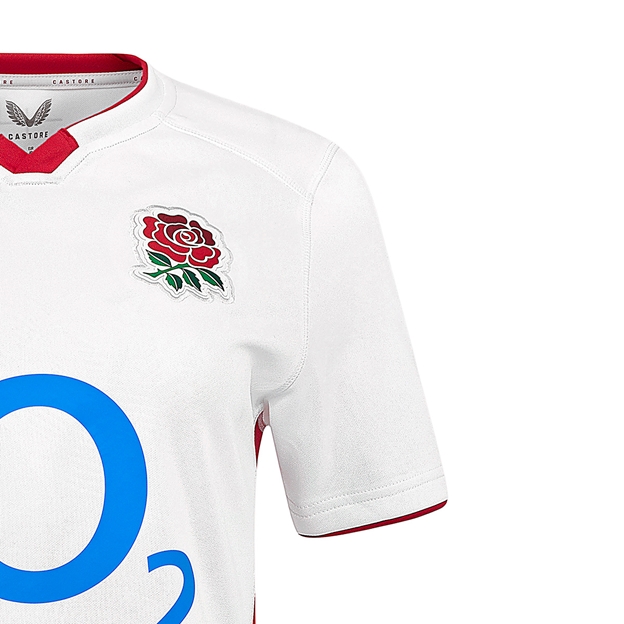 England Womens Home Rugby Shirt 25-26 - Rose