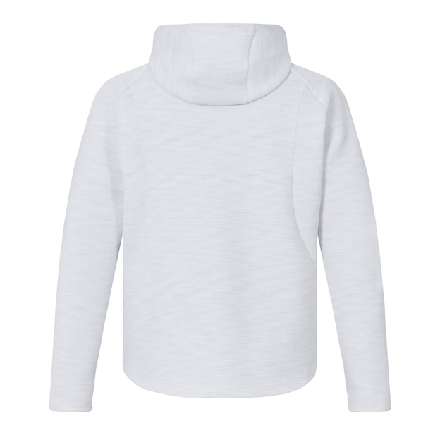 Canterbury Mens Everest Full Zip Hoodie Bright White Marl - Back
