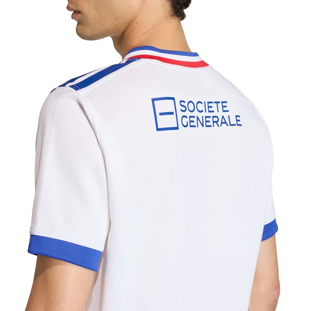 France Mens Away Rugby Shirt White 25/26 - Model Back Close-up View