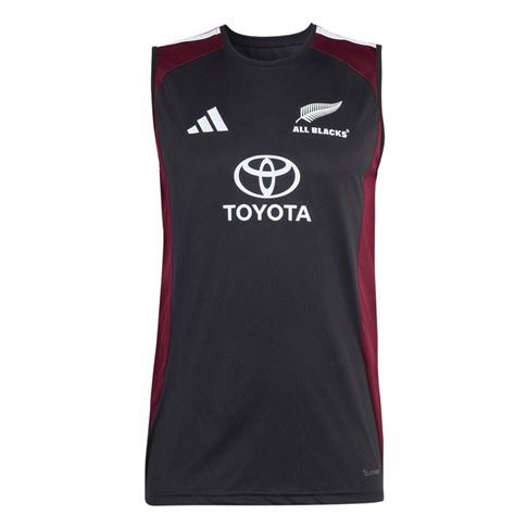 All Blacks Mens Training Vest 26/27 All Black - Front View