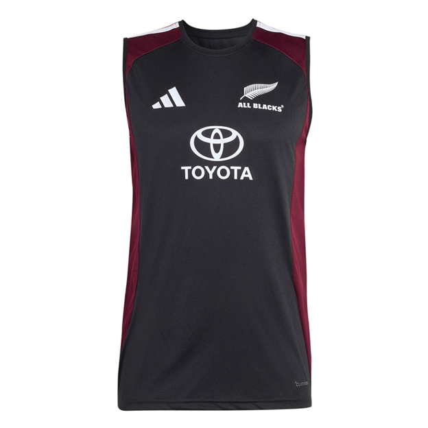 All Blacks Mens Training Vest 26/27 All Black - Front View