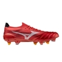 Mizuno Adults Morelia Neo IV Β Elite Mix Rugby Boots Red/White/Black - Instep 