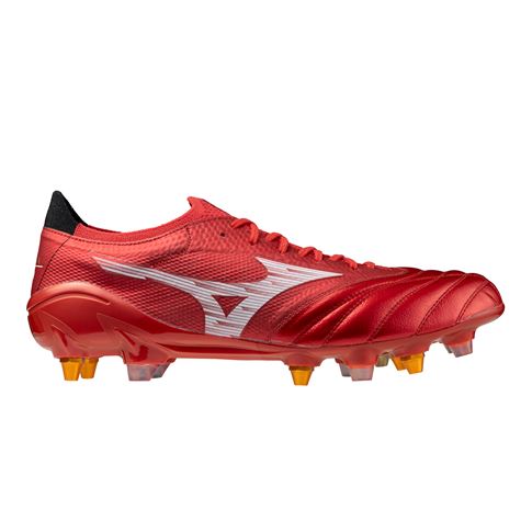 Mizuno Adults Morelia Neo IV Β Elite Mix Rugby Boots Red/White/Black - Outstep Mizuno Adults Morelia Neo IV Β Elite Mix Rugby Boots Red/White/Black - Outstep
