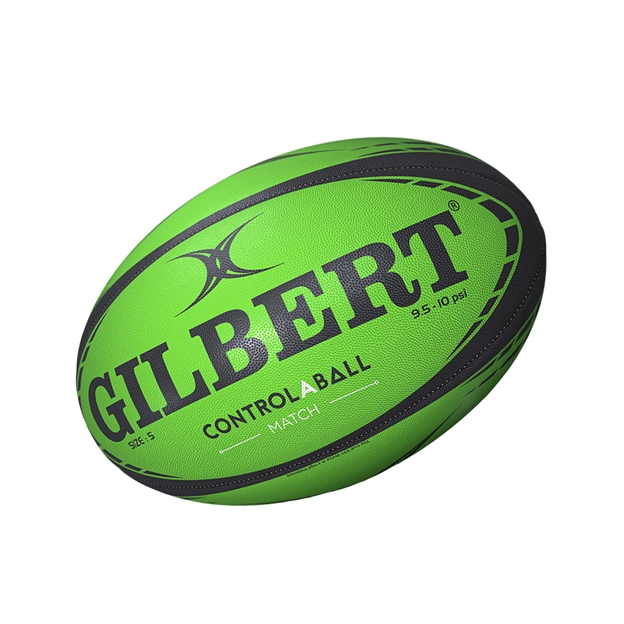 Gilbert Control-A-Ball Rugby Ball Match - Front View