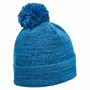 Scotland Adults Pom Pom Beanie - Navy Melange 2025 - Back 