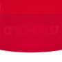 Wales Womens Home Cotton Rugby Shirt 25/26 Short Sleeve Red - Embossed Cymru 