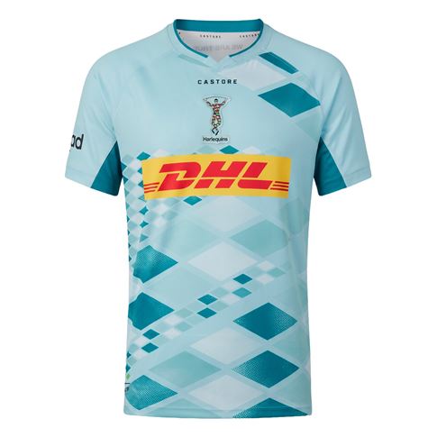 Harlequins Mens Away Rugby Shirt 26/27 – Sea Angel