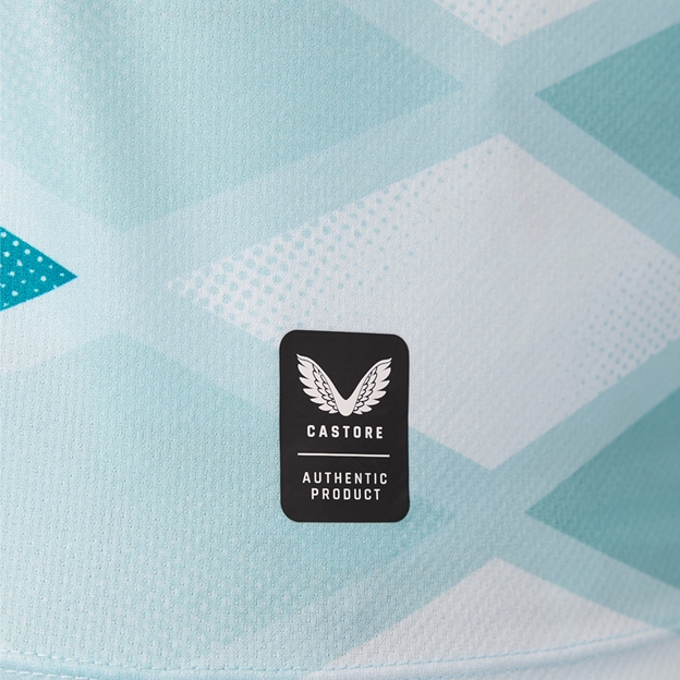 Harlequins Mens Away Rugby Shirt 26/27 - Sea Angel
