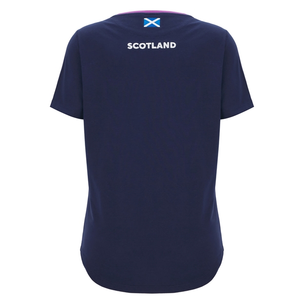 Scotland Womens Travel Rugby Shirt 25/26
