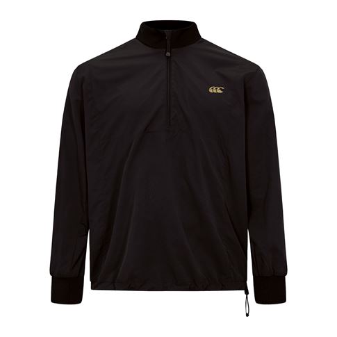 Canterbury Mens Tempo Breakdown Contact Jacket Black - Front Canterbury Mens Tempo Breakdown Contact Jacket Black - Front