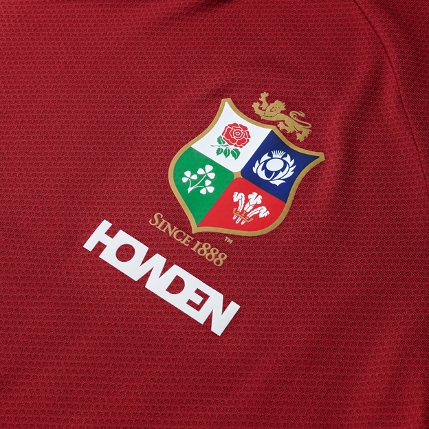 British and Irish Lions Mens Everest T-Shirt Red - Crest