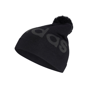 All Blacks Adults Bobble Beanie 26/27 All Black - Front View
