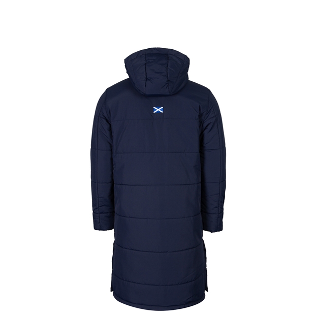 Scotland Kids Travel Three Quarter Padded Jacket 26/27 - Back View