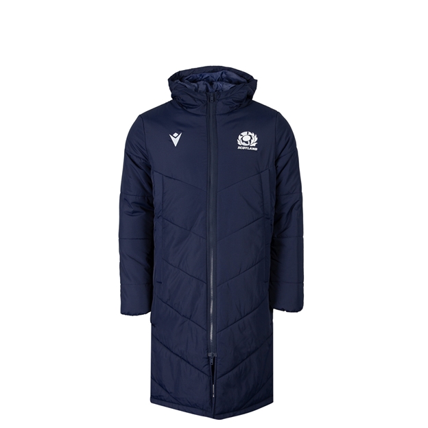 Scotland Kids Travel Three Quarter Padded Jacket 26/27 - Front View