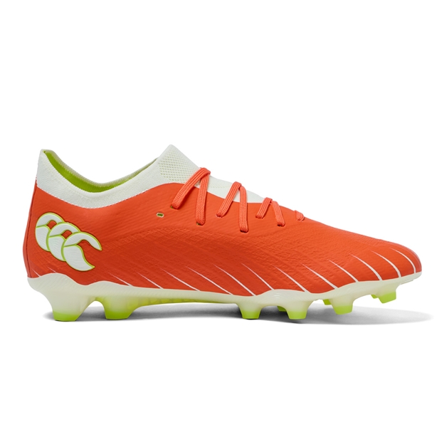 Canterbury Adults Speed Falcon Elite Firm Ground Rugby Boots Orange - Instep