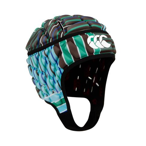 Canterbury Adults Uglies Raze Headguard Green - Front Canterbury Adults Uglies Raze Headguard Green - Front