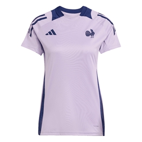 France Womens Performance Tee 25/26 Purple - Front