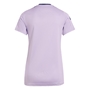 France Womens Performance Tee 25/26 Purple - Back 