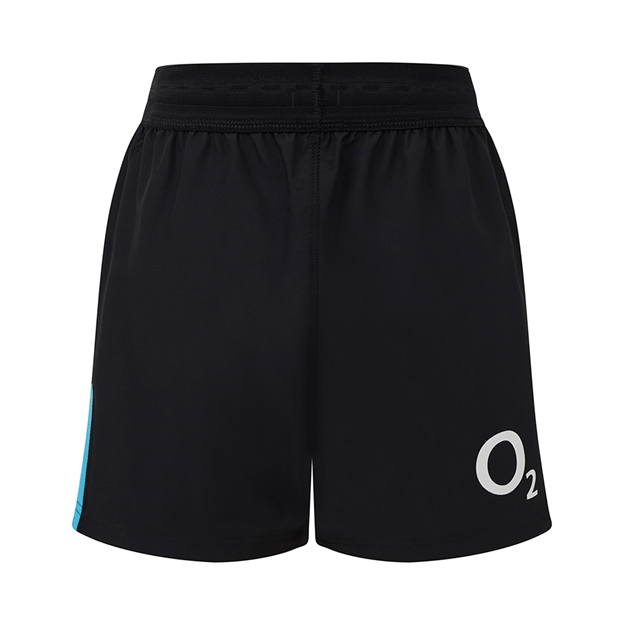 England Kids Away Rugby Shorts 25/26 Black - Back