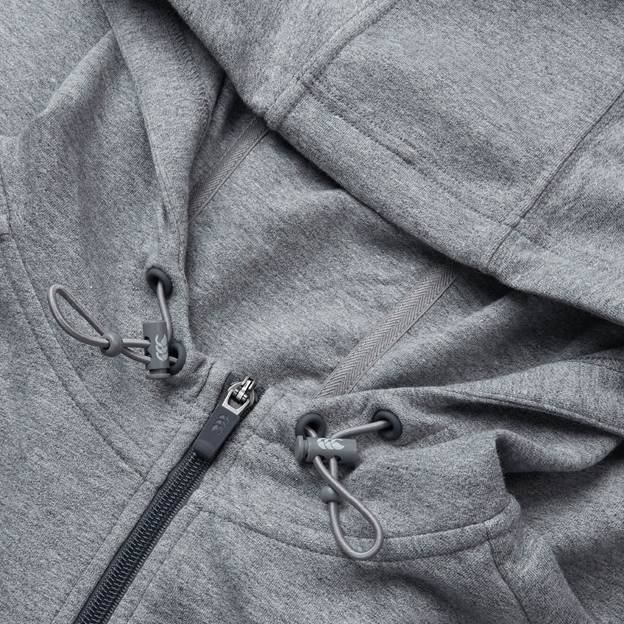 Canterbury Mens Vapodri Full Zip Tempo Hoodie - Static Marl
