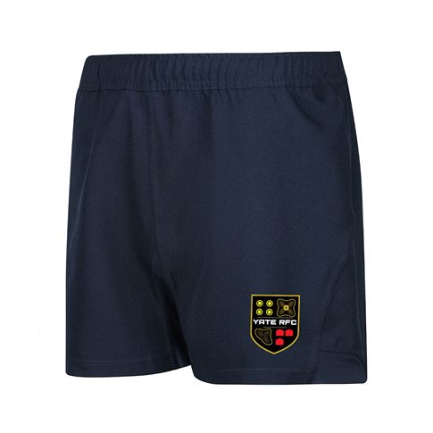 Yate Rugby Club Adults Pro Rugby Match Shorts Navy