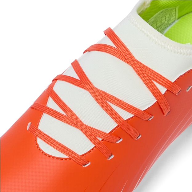 Canterbury Adults Speed Falcon Team Soft Ground Rugby Boots Orange - Lacing