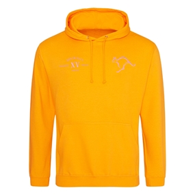 Womens World Cup Australia Adults Classic Hoodie Gold - Front