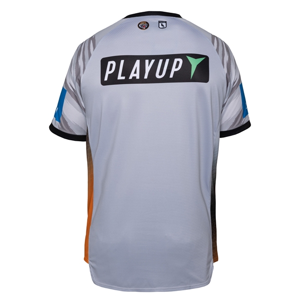 Wests Tigers Mens Training T-Shirt 2026 Multi - Back View
